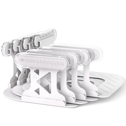 4Pcs Bed Sheet Fasteners Invisible Clips Suspenders for Mattress Cover Holder
