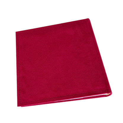 200 Photo Album with Memo Space Storage Book- Red