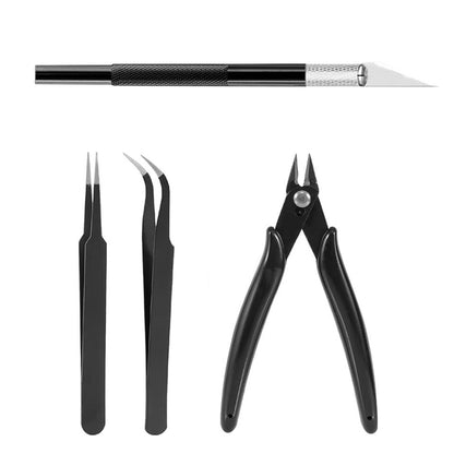 43-Piece Professional 3D Printer Tool Kit for Maintenance and Model Finishing
