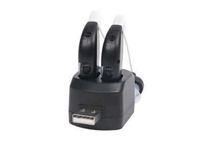 Hearing Aids Rechargeable with Noise Cancelling and Volume Control for Seniors