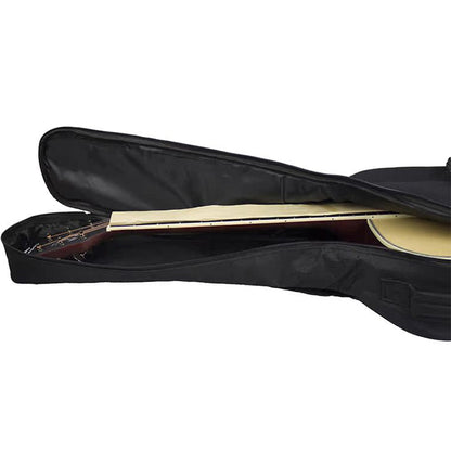 41-Inch Black Dual Strap Guitar Bag Protective Case for Acoustic & Electric