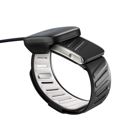 Silicone Sport Band for Whoop 5.0 Waterproof Replacement Wrist Strap Black