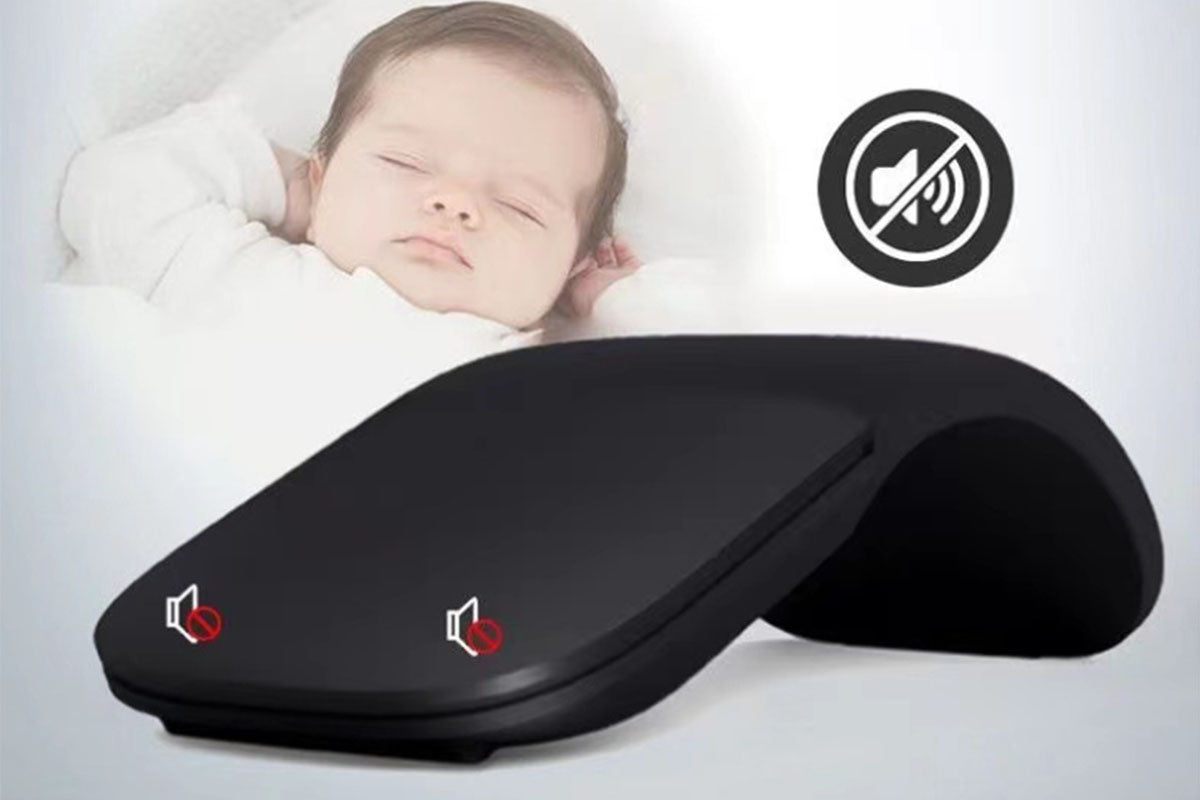 Wireless Bluetooth Mouse Compact Ergonomic Mouse for Laptop PC Tablet