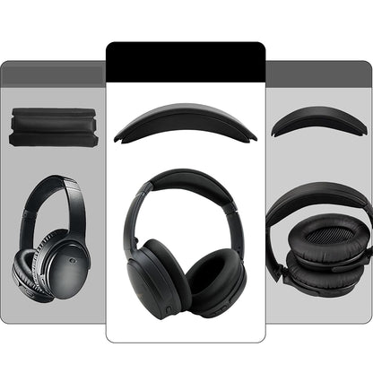 Replacement Headband Cushion for Bose QC35 QC35 II QC45 with Screwdriver-Black