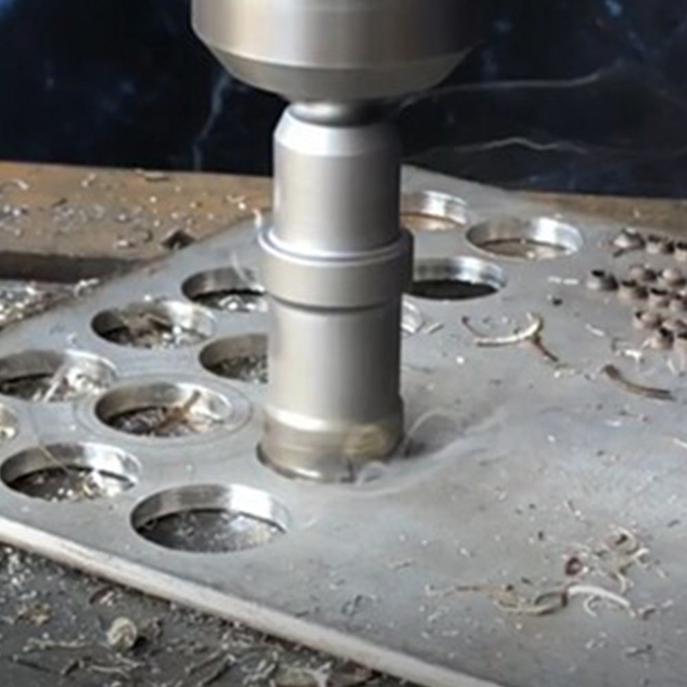 Carbide Hole Saw Drill Bit 10mm Shank for Stainless Steel Metal - 25mm