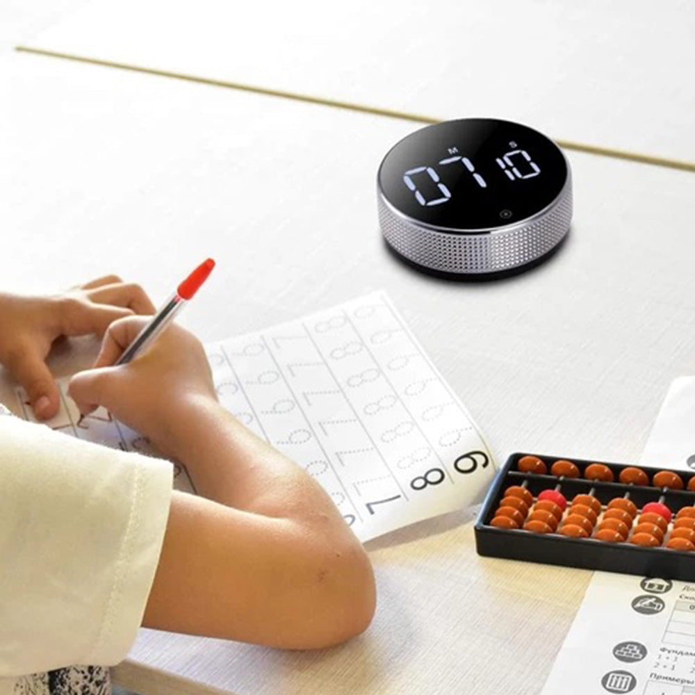 LED Digital Magnetic Kitchen Timer & Stopwatch for Cooking & Classroom Style 1