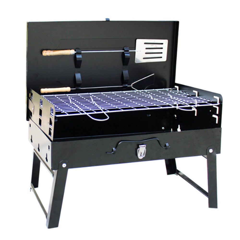Portable Charcoal BBQ Grill Folding Barbecue Camping Grill