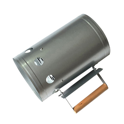 Charcoal Starter Chimney Bucket BBQ Coal Starter for Rapid Fire