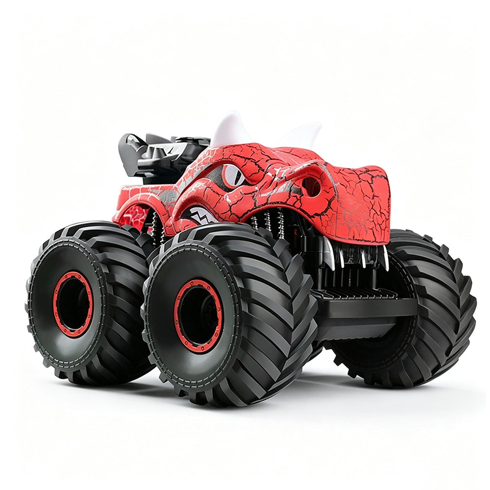 2.4G Remote Control Dinosaur Spray Off Road Truck - Red