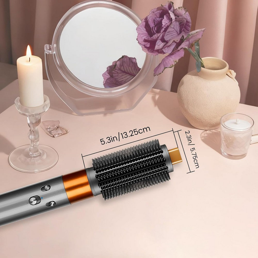 Large Round Volumizing Brush Attachment for Dyson Airwrap HS01/05/08-Gold