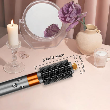 Large Round Volumizing Brush Attachment for Dyson Airwrap HS01/05/08-Gold