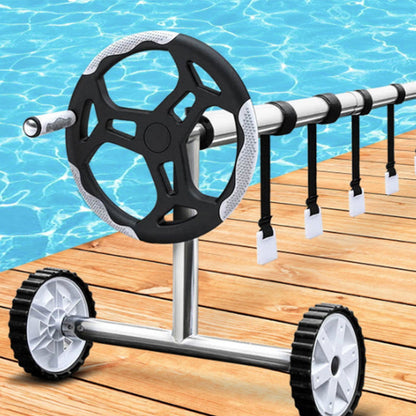 8Pcs Set Straps Pool Cover Reel Attachment Kit for In-Ground Swimming Pool