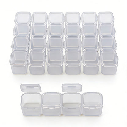 28 Grid Plastic Compartment Storage Box Container Jewellery Bead Craft Organiser