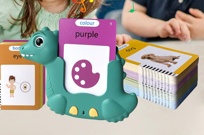 boy and girls Flash Cards Learning Toy with 510 Words Montessori Language Toy
