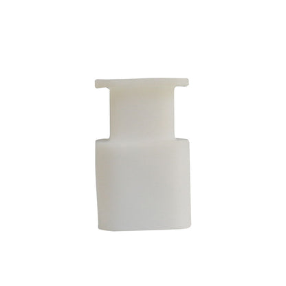 2-in-1 Silicone Charger Protector with Cord Wrap Power Adapter Case for 18W/20W Apple USB-C Charger White