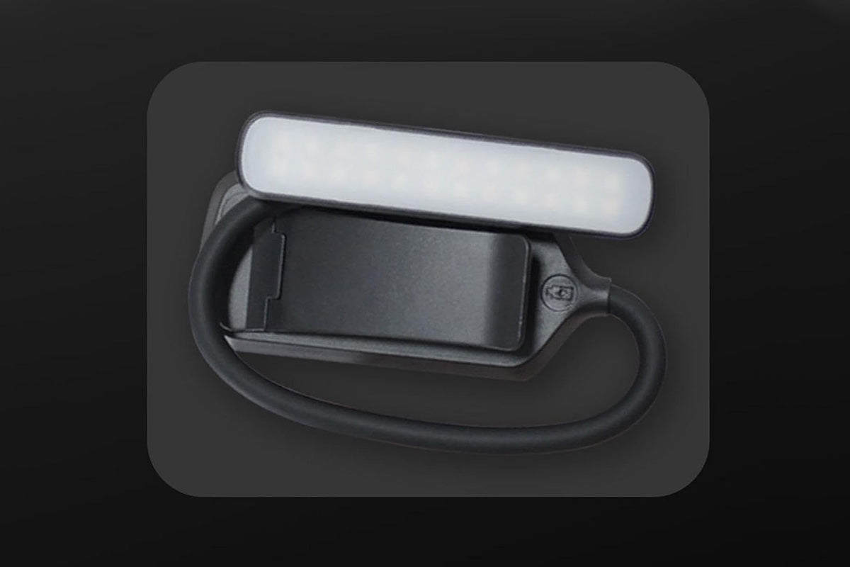 Rechargeable Book Light with Stepless Dimming