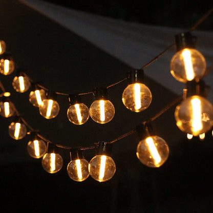 Solar LED String Lights with 20 Bulbs Weather Resistance  for Outdoor Decorative