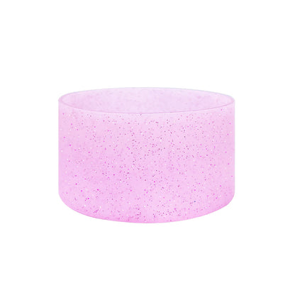 Silicone Protective Sleeve Compatible with Stanley Tumbler Bling Anti-Slip Cover Pink