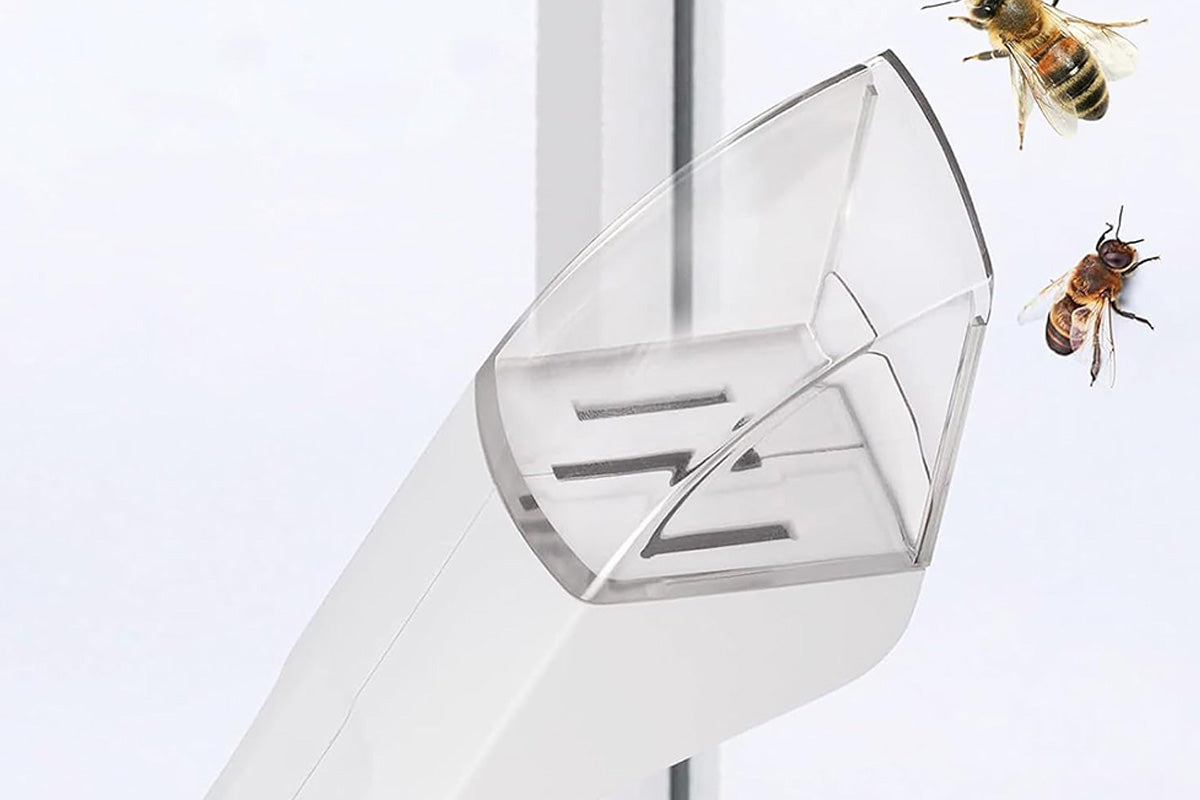 2Pcs Bug Catcher for Little Ones Bug trap Kit for Butterflies Bees -Black and White