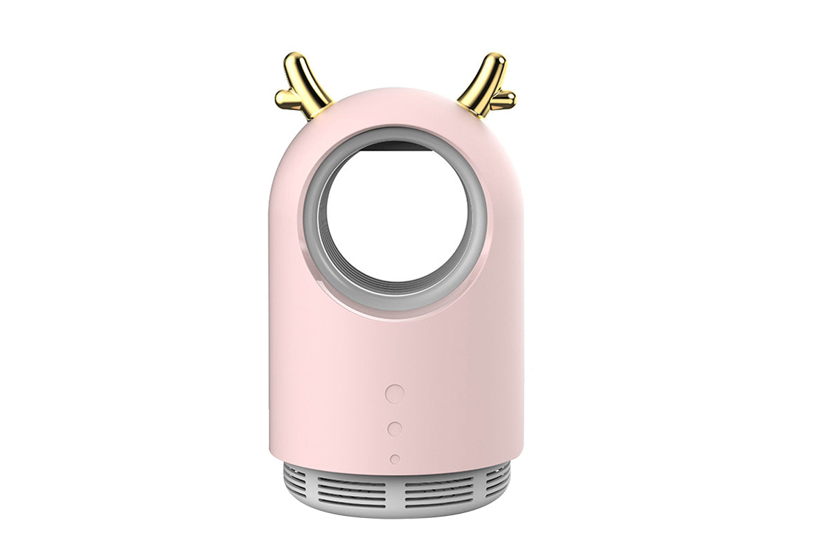 Bug Zapper Outdoor And Indoor USB Rechargeable Mosquito And Fly Killer Lamp-Pink