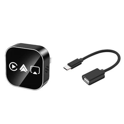 4 in 1 Screen Mirroring Wireless CarPlay Adapter for Android Auto - Black