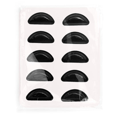 25 Pairs Eyeglass Nose Pads-Black