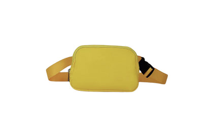 Crossbody Bags Small Waist Pouch Everywhere Belt Bag For Women And Men Waterproof-Yellow