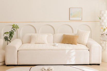 Pet Sofa Cover Non Slip Couch Protector - White