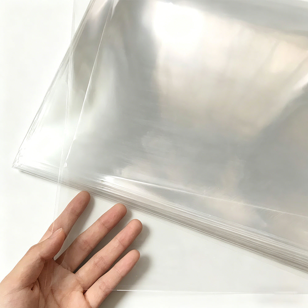 50Pcs LP Vinyl Record Sleeves Outer Protective Covers High Transparency Record Storage