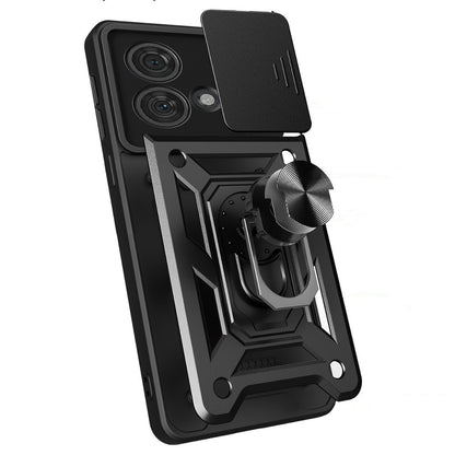 Case and Tempered Glass Screen Protector Set for Moto G86 Power - Black