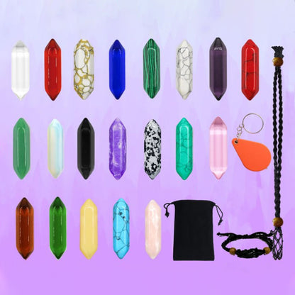 24-Day Christmas Advent Calendars Rhinestone Bracelet Countdown Calendar Jewellery Making Blind Box