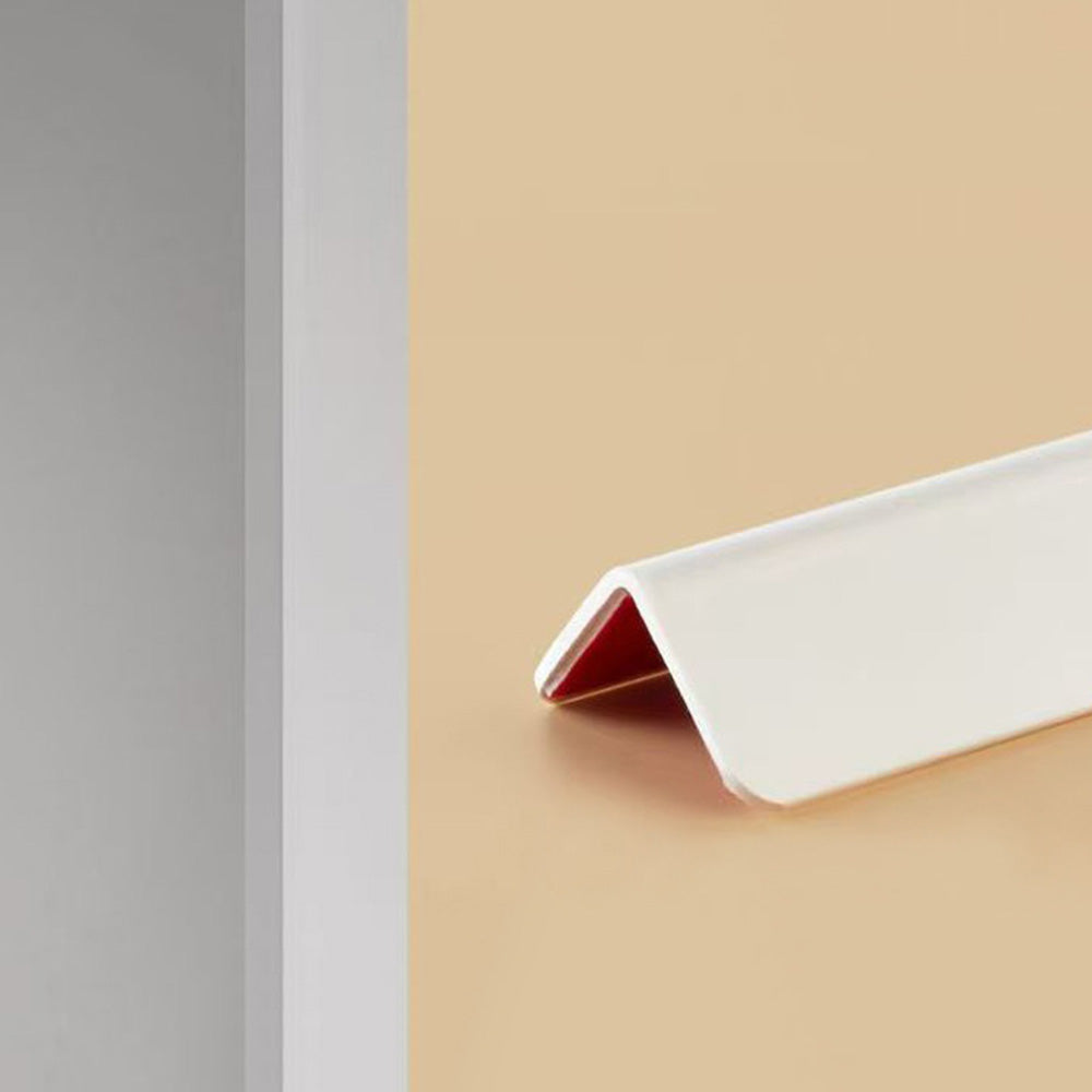 3m Flexible PVC Self Adhesive Cover Strip for 90 Degree Wall Corners- White