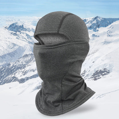 Ski Motorcycle Cycling Balaclava Full Face Windproof Mask for Winter Outdoor Activities Black