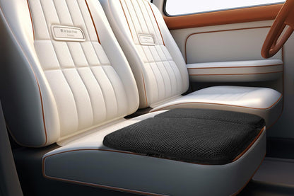 Airplane Seat Cushion for Long Flights Foldable Gel Seat Cushion with Non-Slip Cover