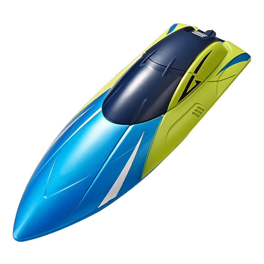 2.4GHz RC Speed Boat Toy â€?Remote Control Racing Yacht for Pools & Lakes Blue
