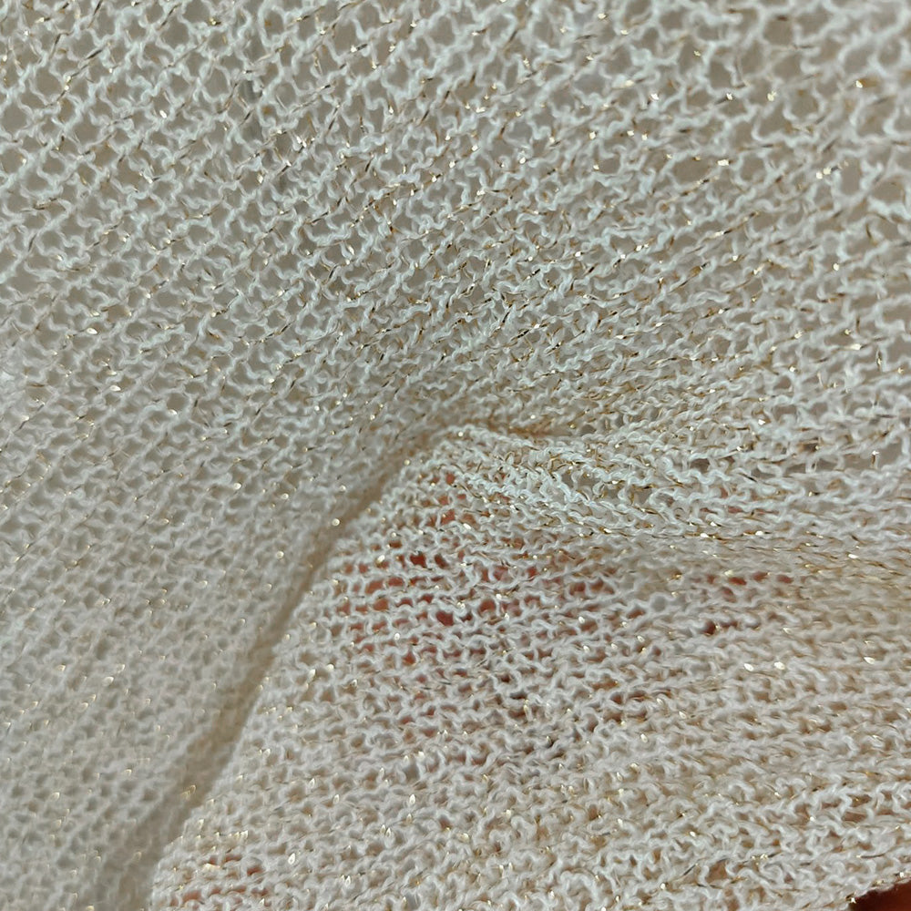 Summer Irregular Sheer Poncho Shawl Beach Cover Up - Beige