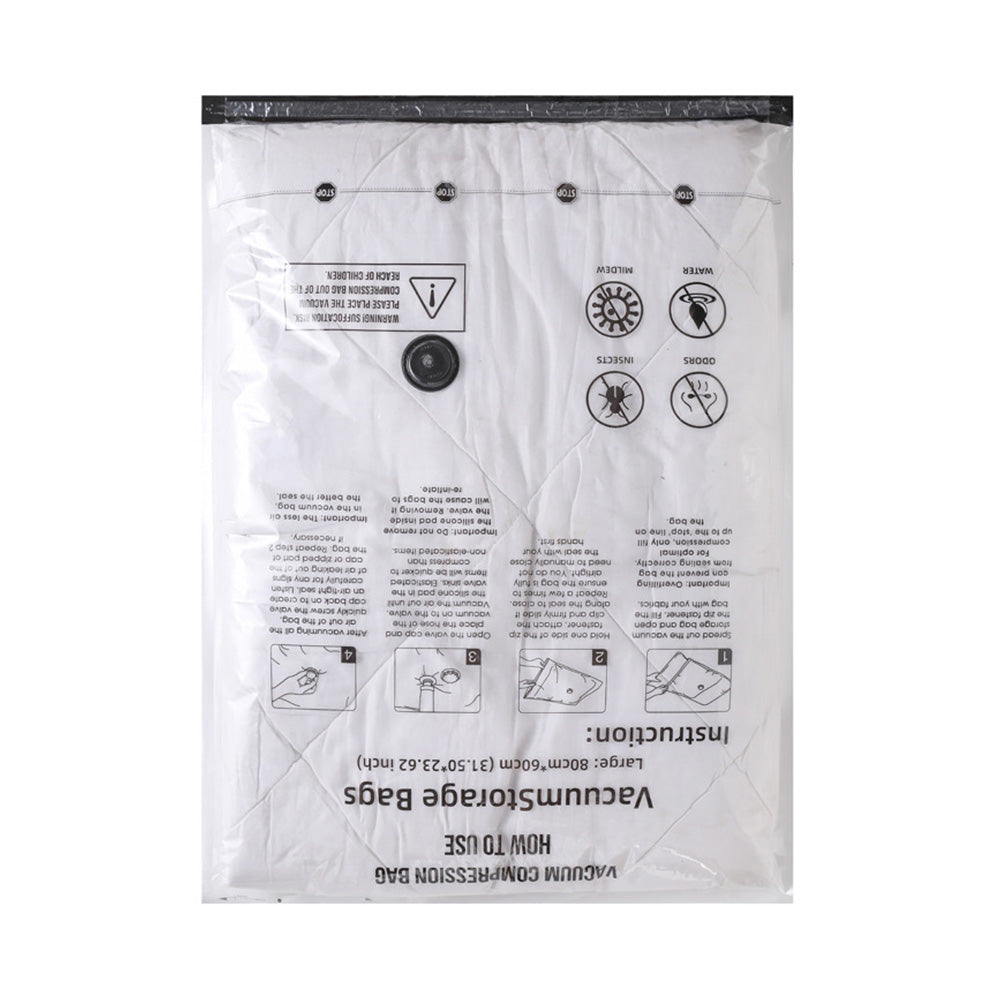 12Pcs Travel Clothing Vacuum Storage Bags Set with Rechargeable Electric Pump for Luggage