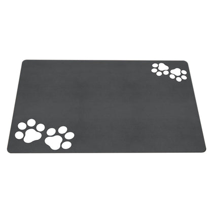 Pet Quick Dry Food Mat Absorbent Dog Feeding Mat for Food and Water Style 2