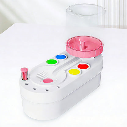 Paint Brush Cleaner Paint Station Art Supplies for Kids-Pink