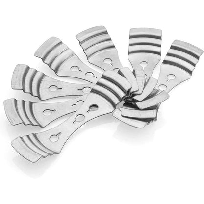 20 Pack Metal Candle Wick Centering Holders for Candle Making