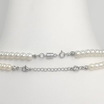 20Pcs Set Necklace Extenders and Clasps for Bracelet Chain Extension Jewelry Repair Kit White