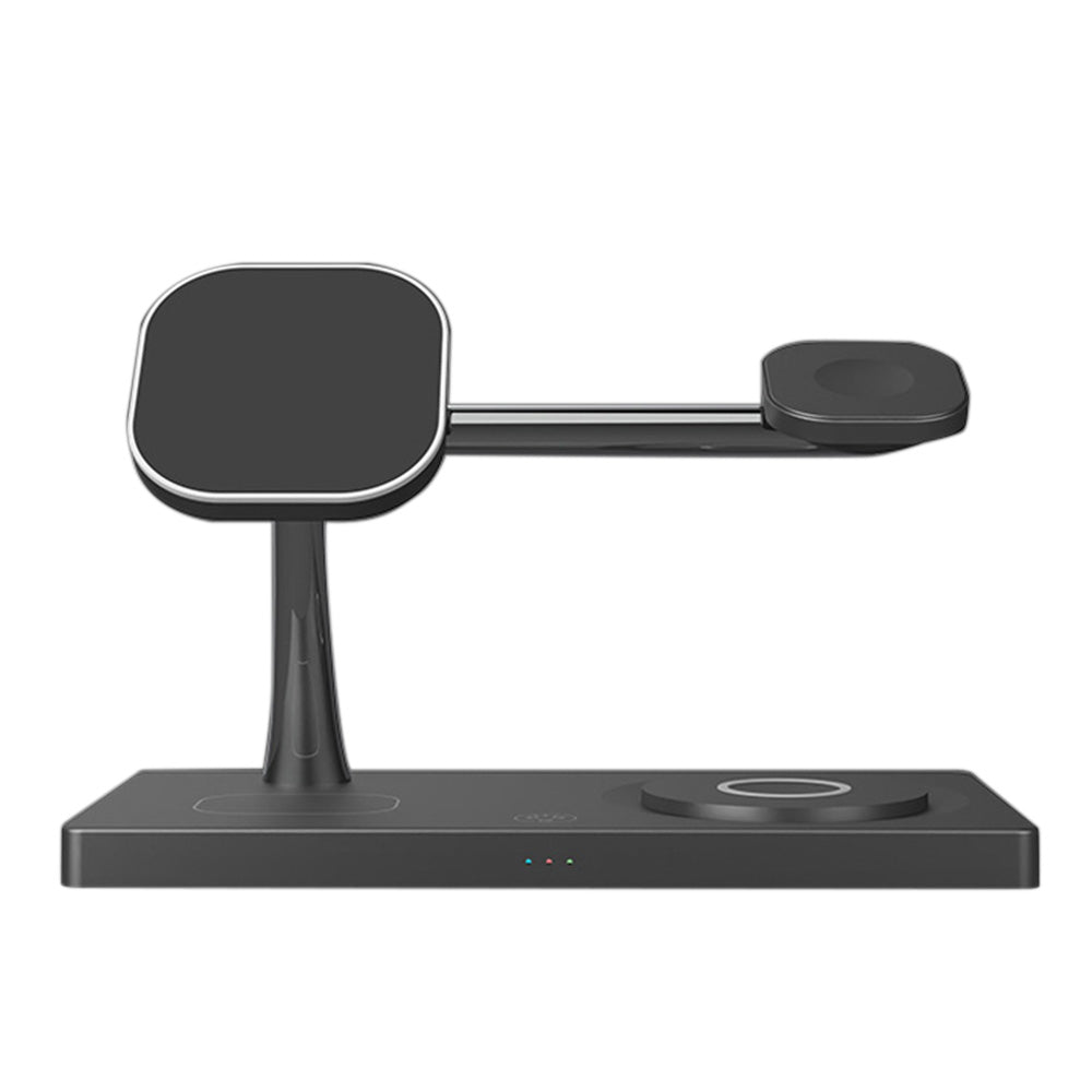 7-in-1 Wireless Charger Dock Station ¨C With Night Light and USB Output Black