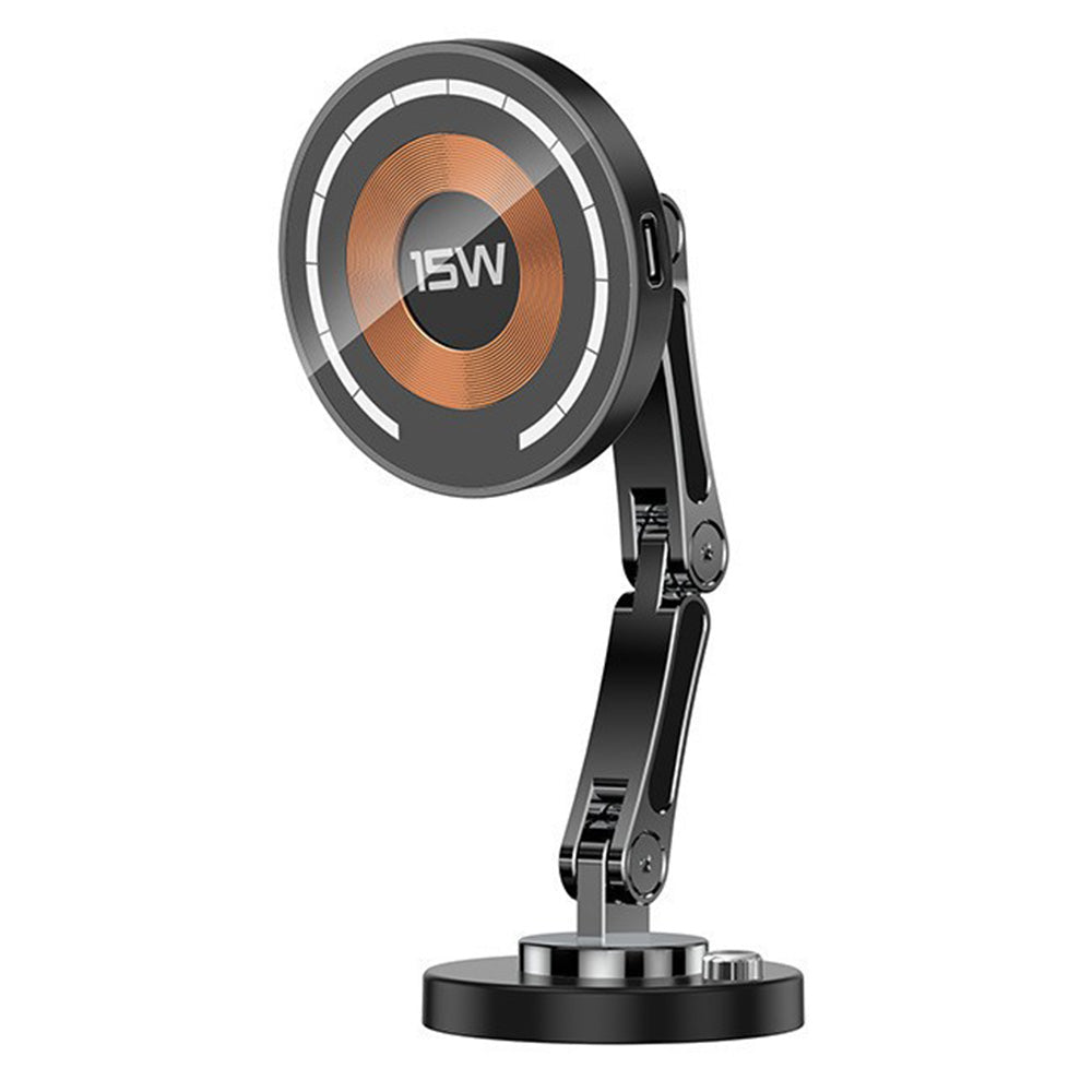 15W Car Mount Charger Dash Window Charging Mount for iPhone Air 17 Pro 16 Pro