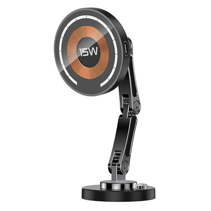15W Car Mount Charger Dash Window Charging Mount for iPhone Air 17 Pro 16 Pro