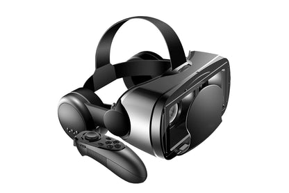 3D VR Glasses Headset Smart Virtual Reality Eyeglasses with Bluetooth Remote Control-Style 2