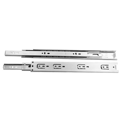 Steel Ball Bearing Drawer Slides 500mm Full Extension Side Mount Runners Pair