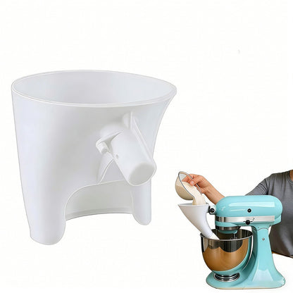 Flour Funnel for Kitchen Aid Mixer 5 Qt KSM150 Stand Mixer Attachment