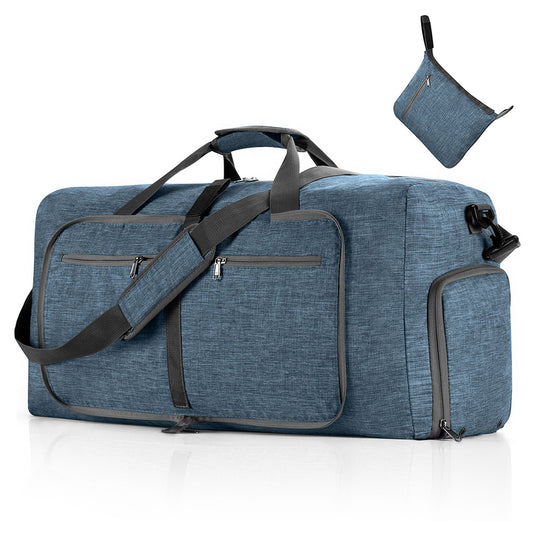 Travel Duffle Bag for Men Foldable Travel Duffel Bag -Blue