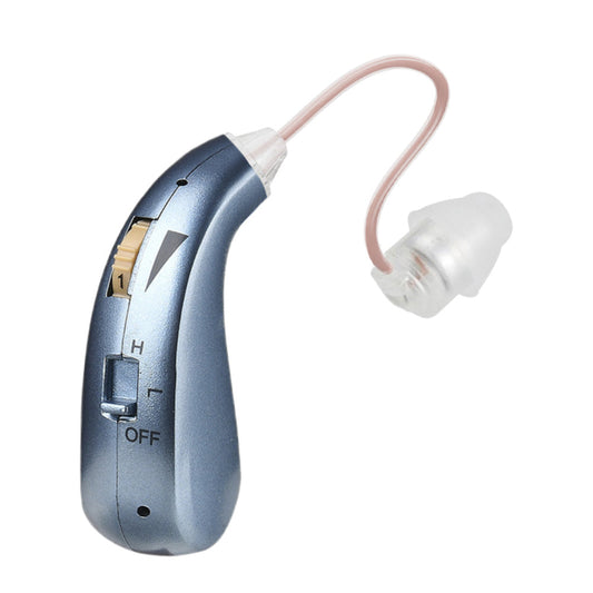 1X Hearing Aid for Seniors Rechargeable Hearing Amplifier for Hearing Loss Blue