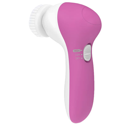 Skin Cleaning Brush Rotating Face Exfoliating Scrubber Dual Speed Facial Cleaning Brush Set